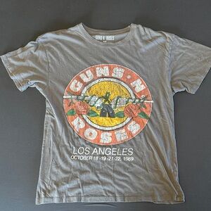 Guns N' Roses Gray Graphic T-Shirt